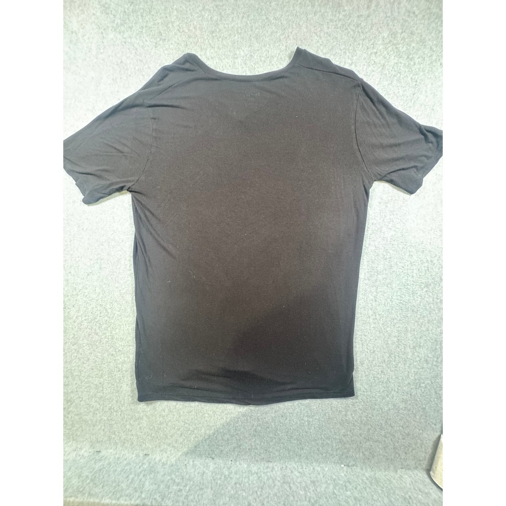 Vince Mens V-Neck T-Shirt XX Large Olive Brown 100% Cotton Short Sleeve Basic